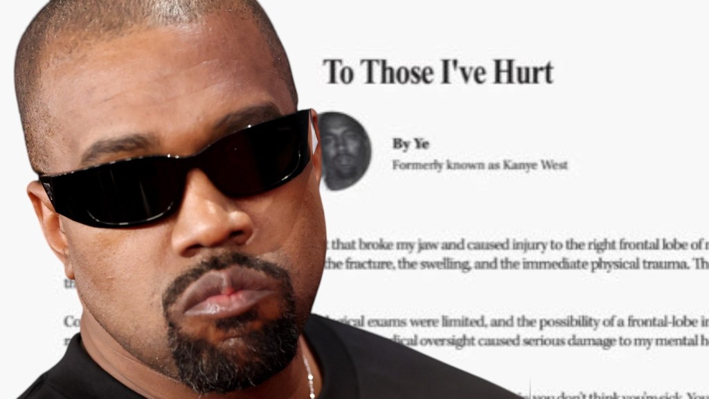 Kanye West Takes Out Full-Page WSJ Ad To Apologize For His “Manic” Antisemitic Outbursts: “I Am Not A Nazi” - Deadline