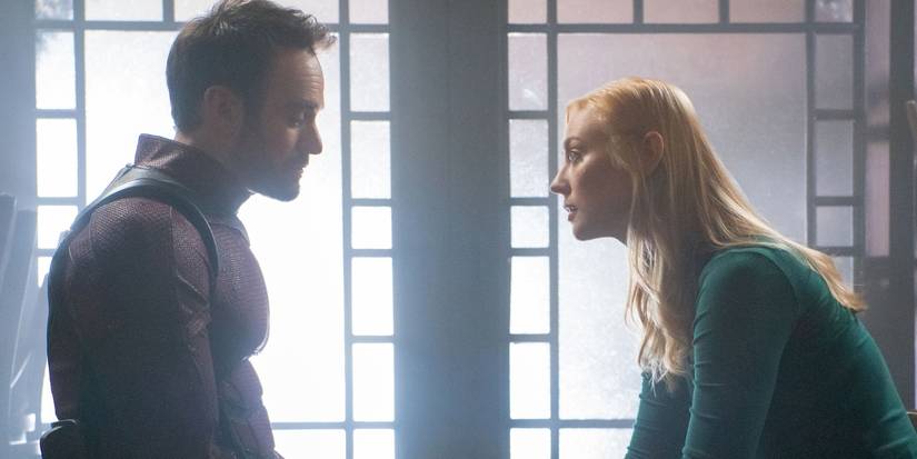 Charlie Cox and Deborah Ann Woll in Daredevil: Born Again