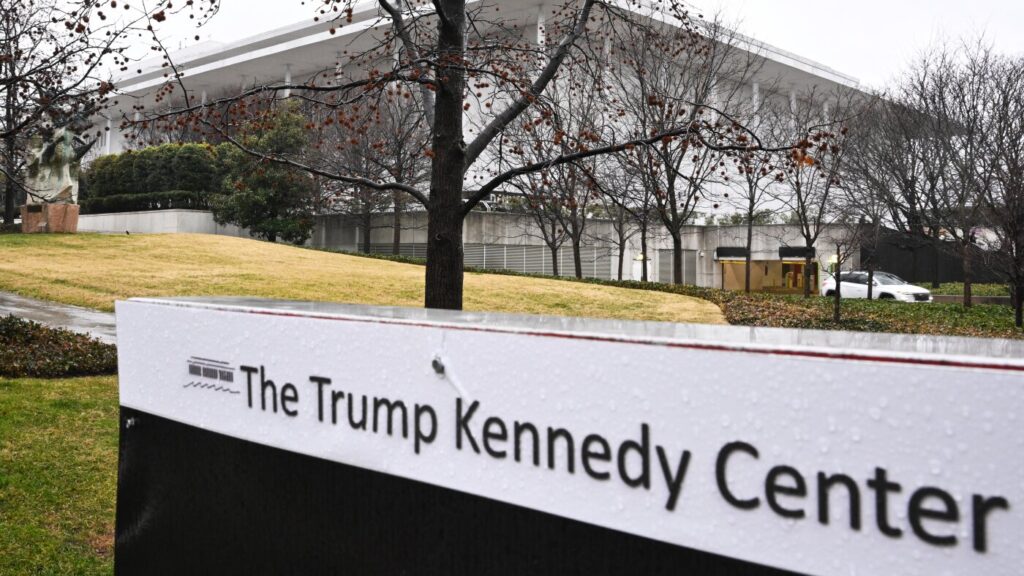 Senior Kennedy Center administrator resigns after less than 2 weeks : NPR
