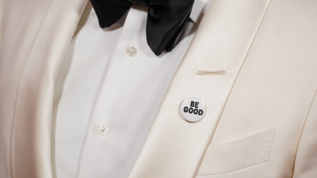 Celebrities wear anti-ICE pins at the Golden Globes