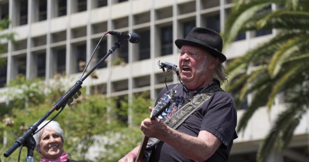 Neil Young gives Greenlanders a key to 'Our House' and more