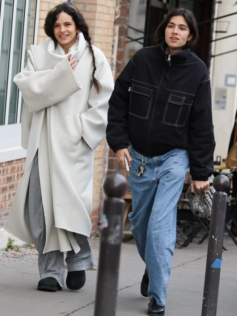 Rosalia with her rumored girlfriend Loli Bahia shopping in Paris