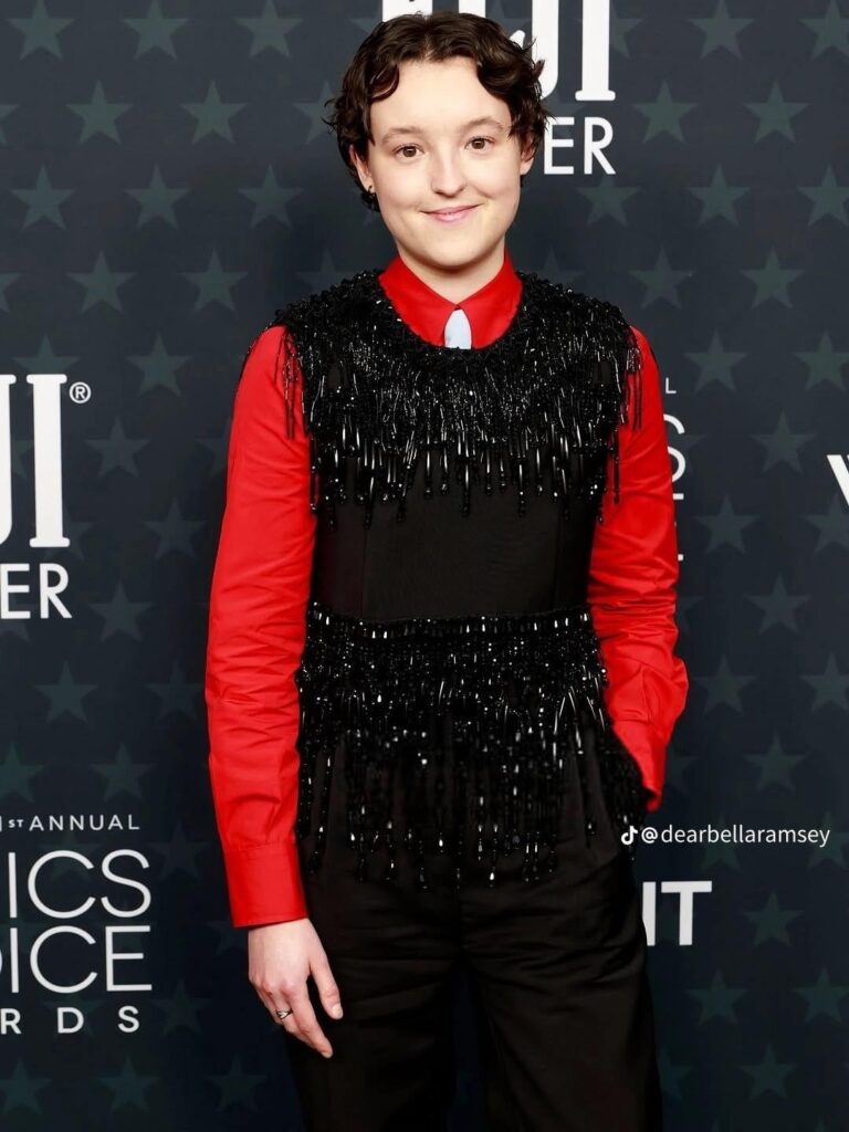 Bella Ramsey at the Critics Choice Awards
