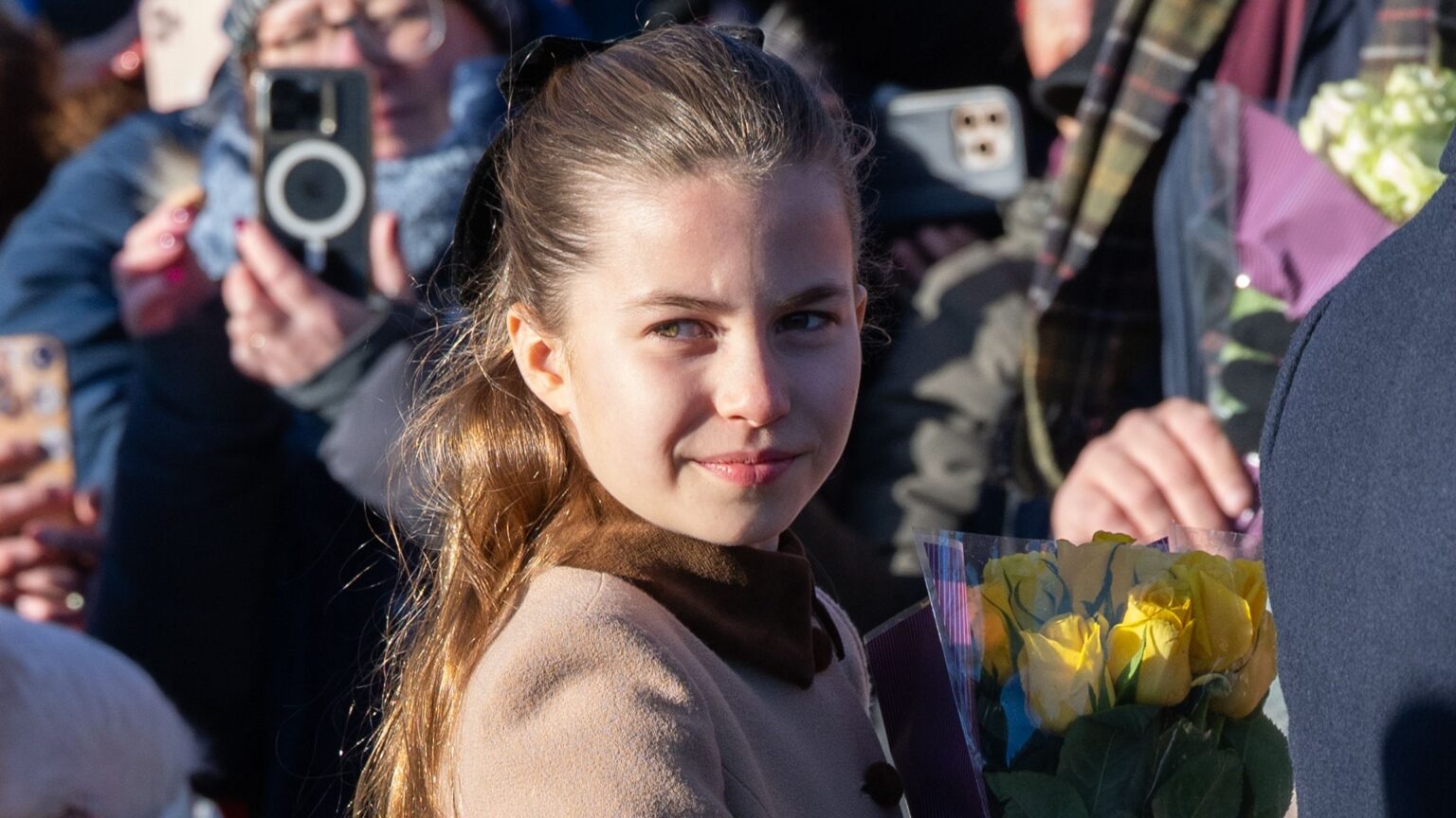 The sign Princess Charlotte isn’t growing up too fast The sign Princess Charlotte isn't growing up too fast