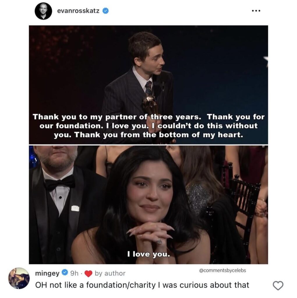 Amanda Seyfried gets clarification on what Timothée Chalamet meant by foundation