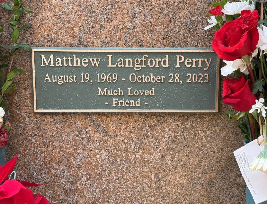 Matthew Perry's gravesite gets major Friends-related update more than 2 years after star's death