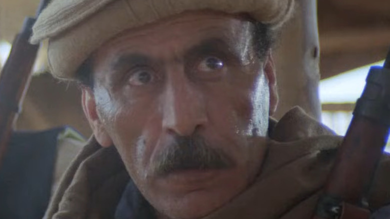 Khalid glaring in 