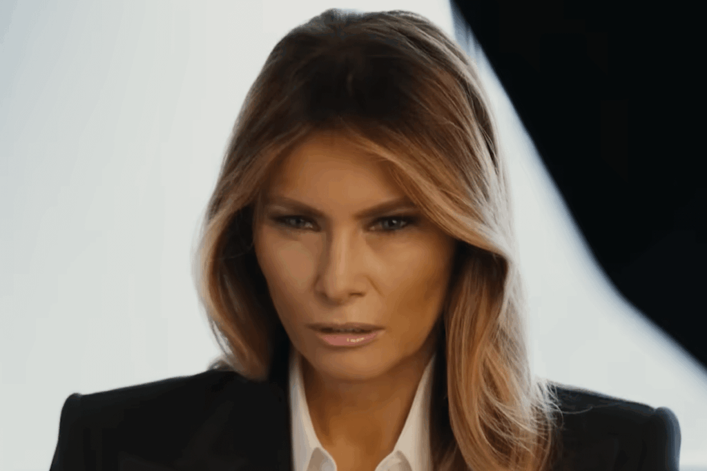 First Lady is a preening, scowling void of pure nothingness in this ghastly bit of propaganda