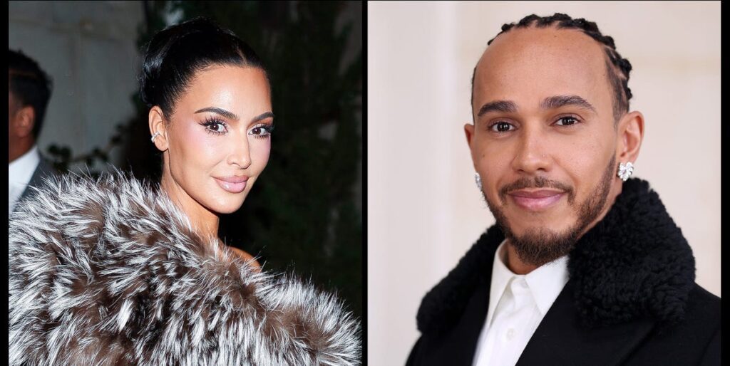 Kim Kardashian and Lewis Hamilton Hard-Launch Their Romance at the Super Bowl