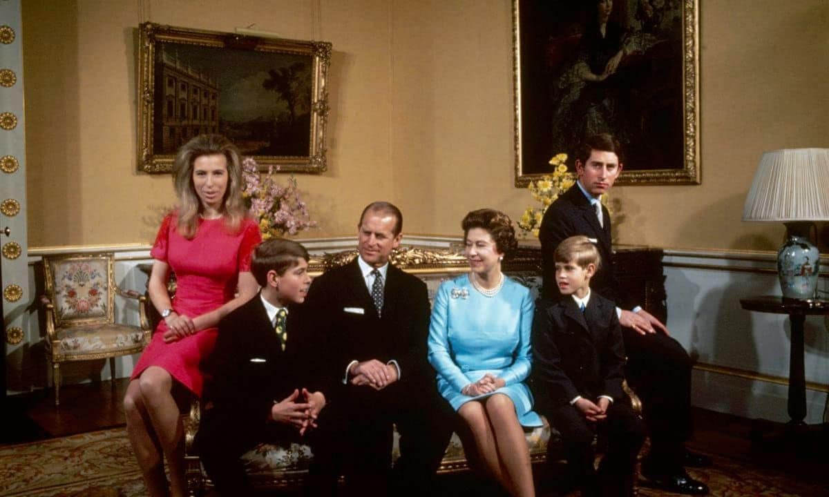 Royal Family At Buckingham Palace