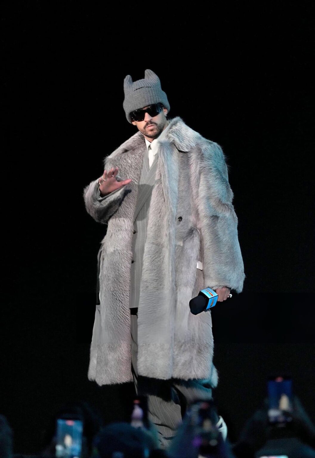 Bad Bunny at the Super Bowl LX Pregame & Apple Music Super Bowl LX Halftime Show Press Conference (Feb. 5, 2026)