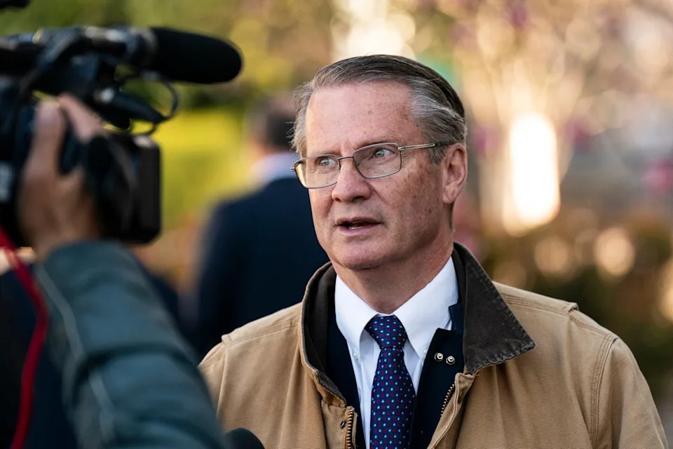 Rep. Tim Burchett is going viral for telling a story about mating rabbits when asked about Bad Bunny’s Super Bowl halftime show (Getty Images)