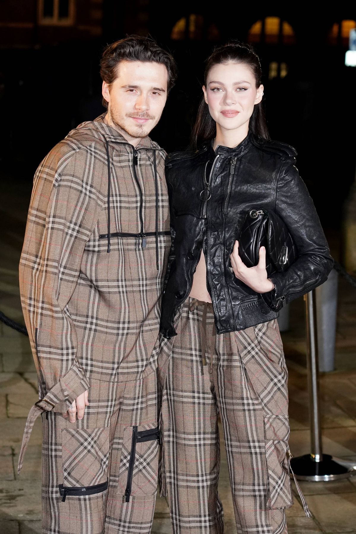 Brooklyn Peltz Beckham and his wife Nicola