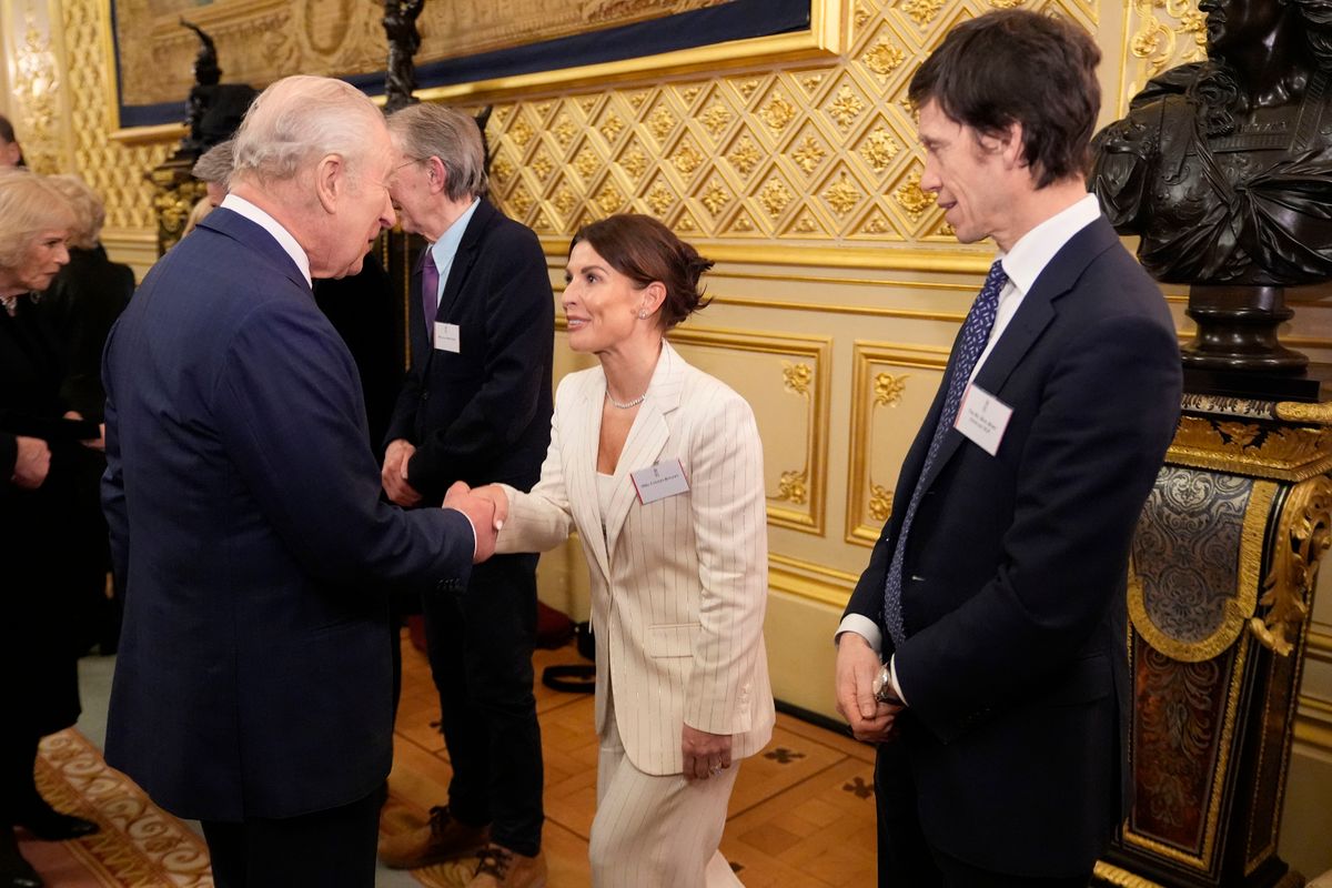 Coleen Rooney met with King Charles