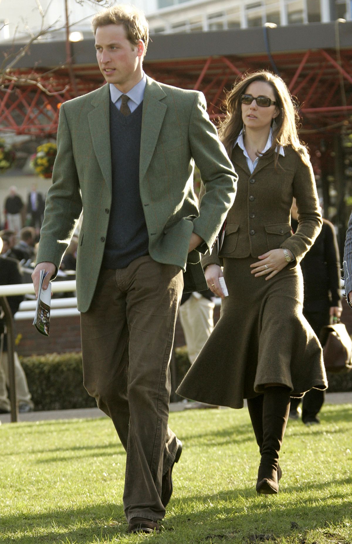 William and Catherine at the Cheltenham Festival in 2007