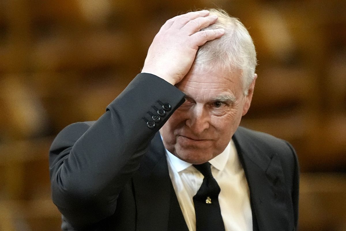 Ex-prince Andrew in September 2025