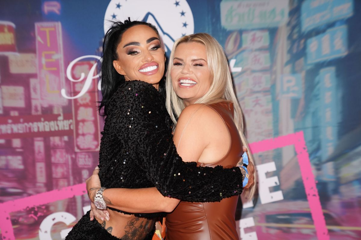Katie Price and Kerry Katona attending a launch party for the new series of Geordie Shore, at Thai Square Restaurant And Club, central London