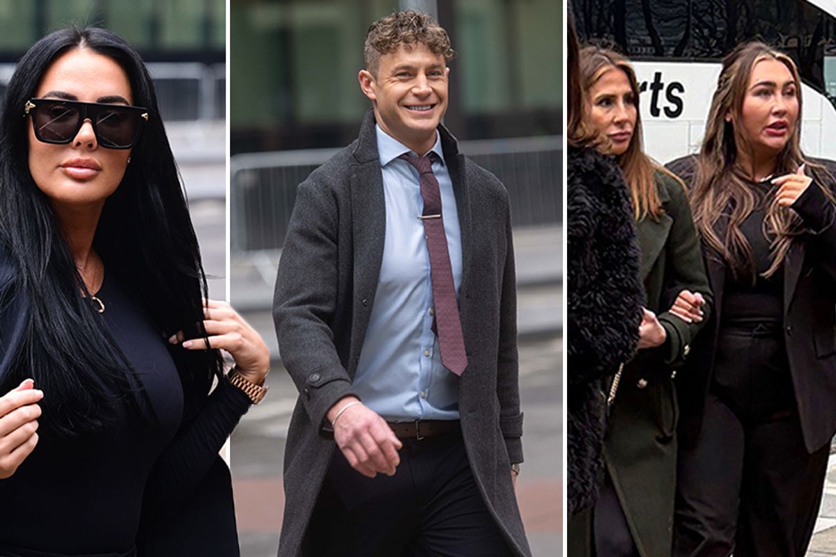 Yazmin Oukhellou, Scotty T and Lauren Goodger