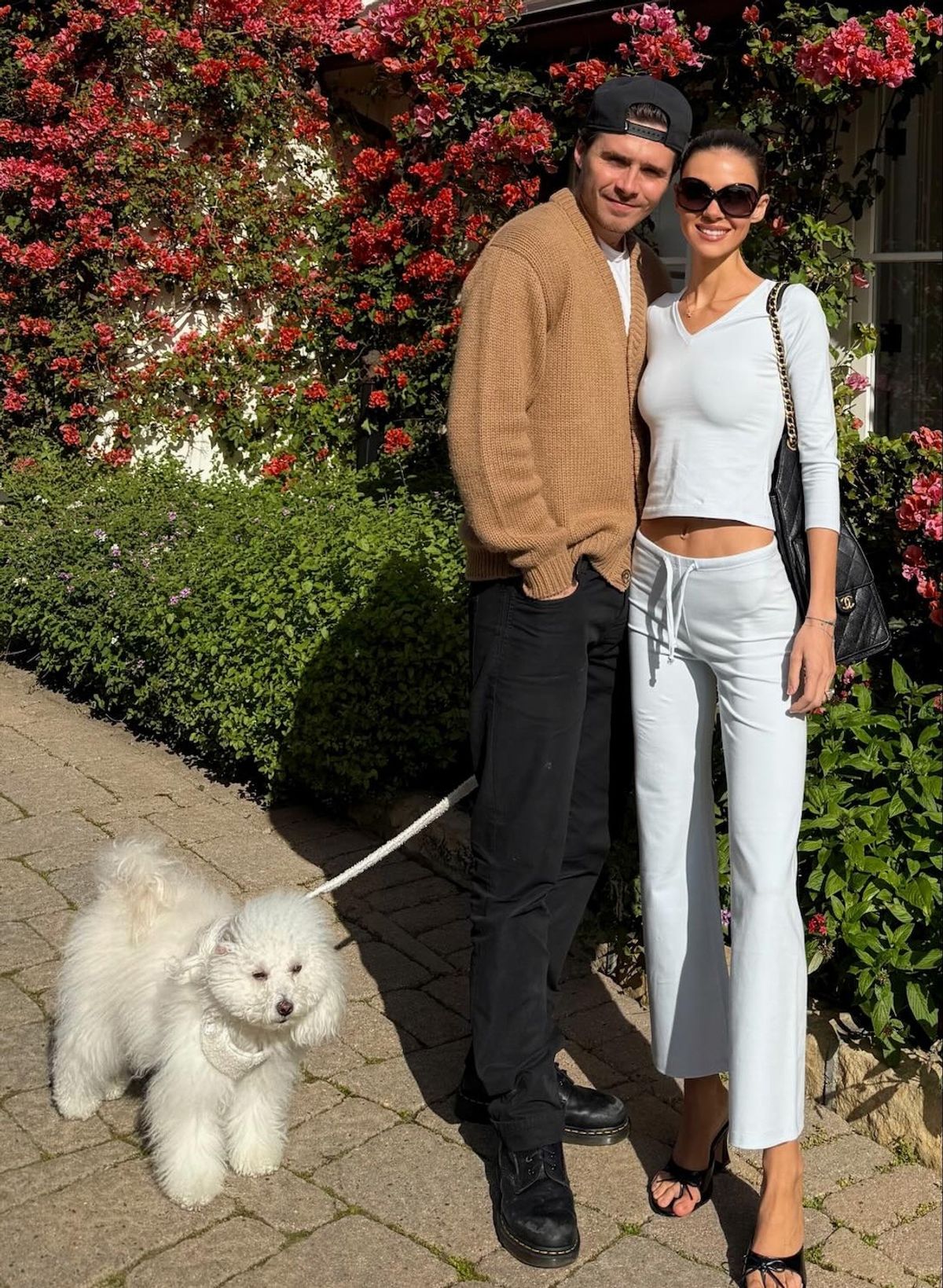 Brooklyn continues to stand by wife Nicola