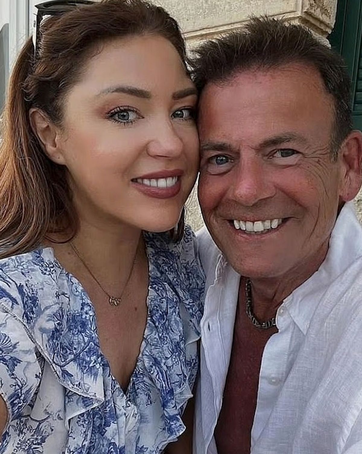 Lorna had been holding his hand when he died