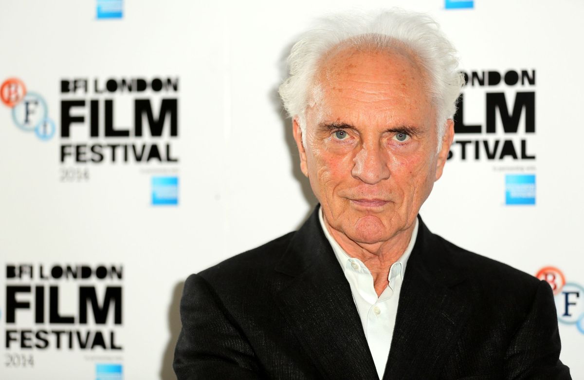 Terence Stamp attending a film event in 2014