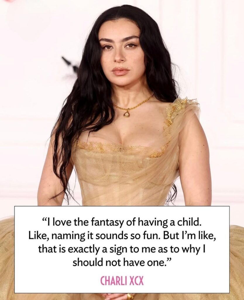Charli XCX about having children