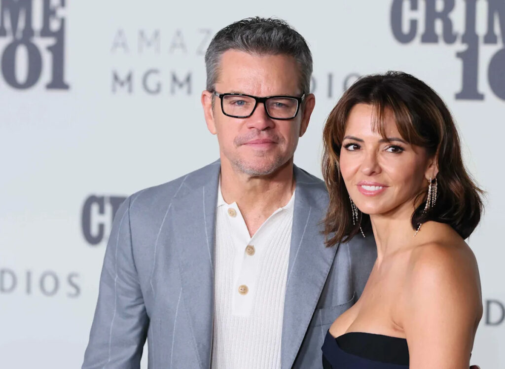 Matt Damon's Wife Luciana Debuts Dramatic Hair Transformation During Rare Red Carpet Date Night