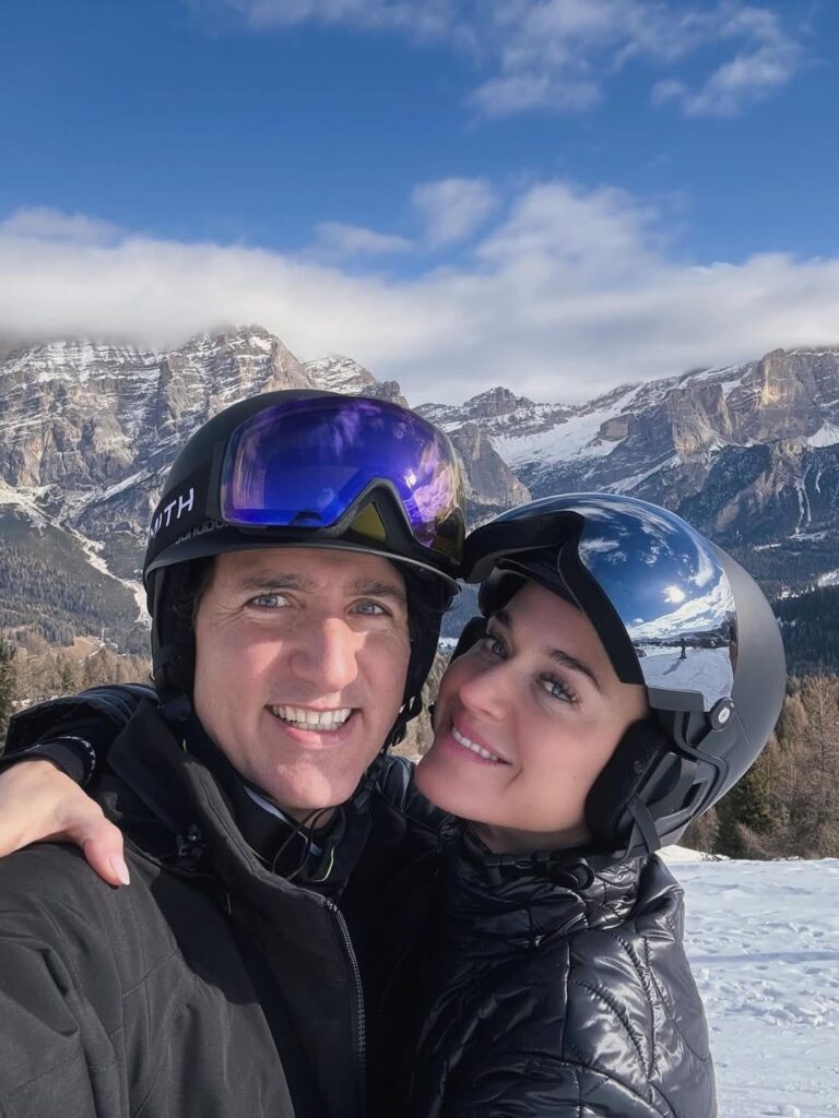 Katy Perry and Justin Trudeau lately (Katy’s Instagram)