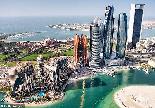 Sarah Ferguson is thought to be plotting a move to the UAE. Pictured: The Etihad Towers in Dubai
