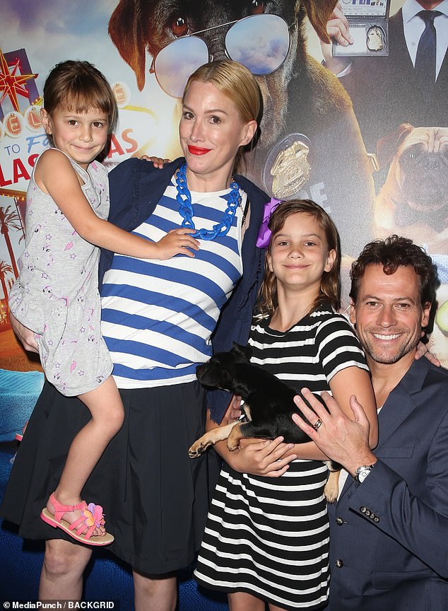 Gruffudd and Evans, who have daughters Ella, 16, and Elsie, 13, finalized their divorce in 2023 and have since been locked in a bitter dispute over restraining orders, custody and money