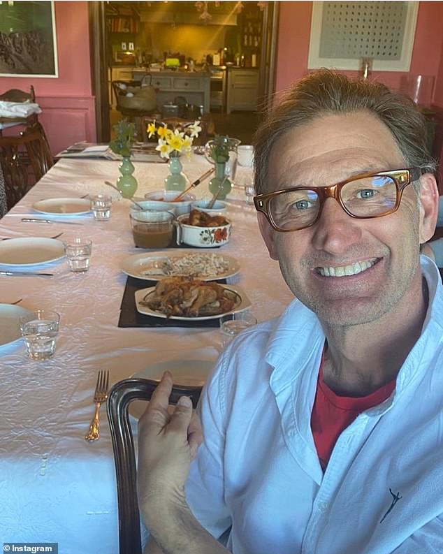 The singer, 53, snapped up the countryside abode from Arsenal icon Tony Adams (pictured inside the property)