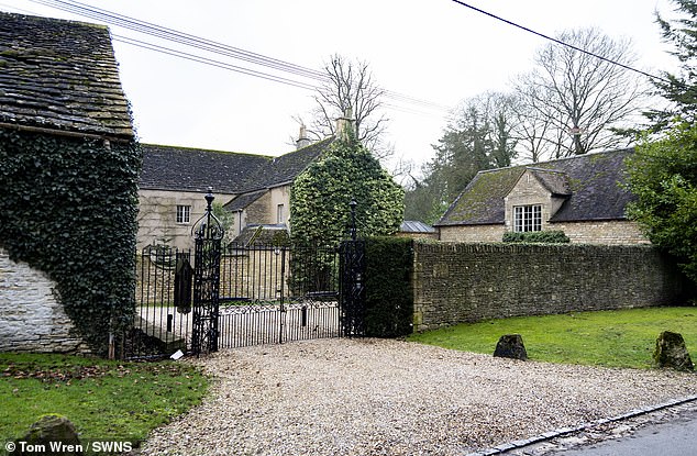 The spectacular Grade II-listed property near Stroud in Gloucestershire, which has undergone extensive renovations, boasts 11 bedrooms