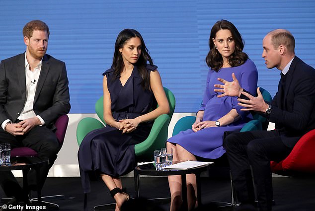 While Meghan, now 44, was not yet a member of the Royal Family, it was also announced during the 22-minute interview that she would become a fourth trustee of the Royal Foundation