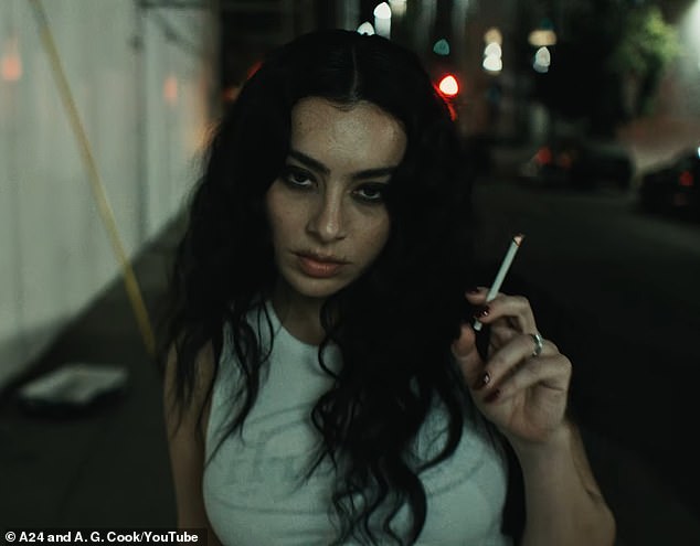 Charli can currently be seen in her own mockumentary film The Moment