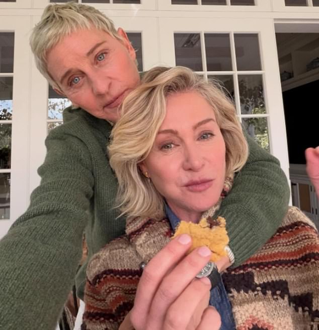 This image was also likely taken at their new California dream home as the French windows match the aerial images of the abode