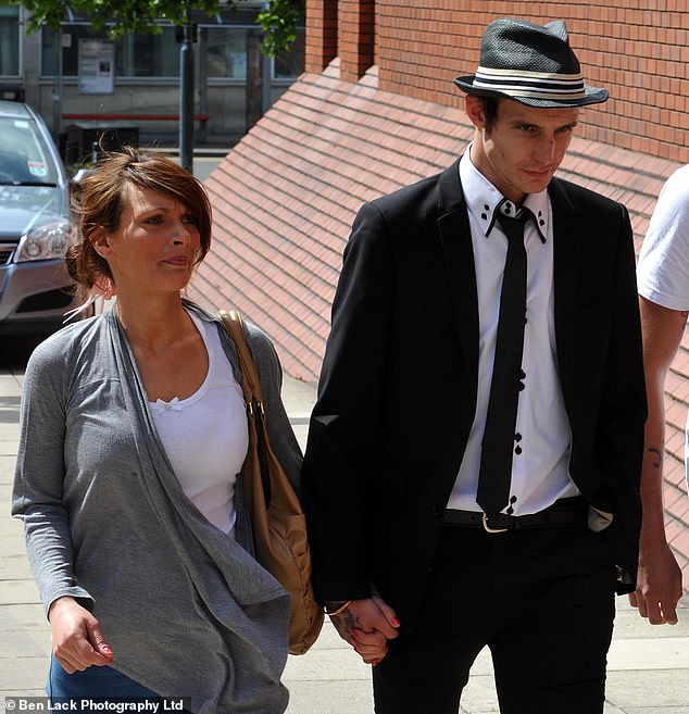 Sarah Aspin, 47, who went on to have a relationship with  Fielder-Civil, was found dead at her modest council house in Leeds, West Yorks, on Saturday (pair pictured together in 2011)