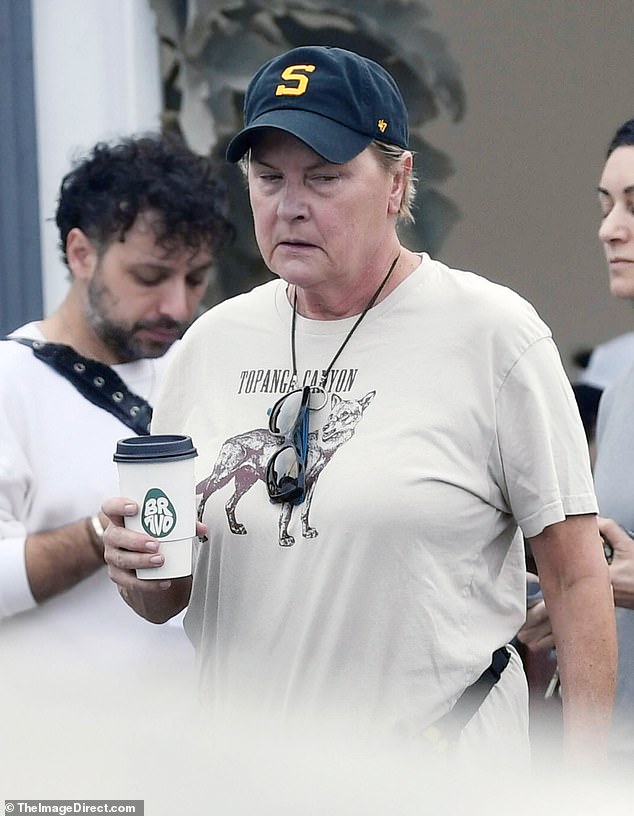 One of Bing Crosby's grandchildren and a star in her own right turned heads on a rare outing in Los Angeles on Monday