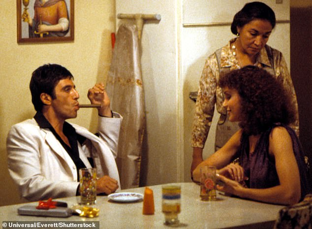 Three years later she burst onto the Hollywood scene with her explosive turn in Scarface as Gina Montana, who has a tempestuous relationship with her brother Tony