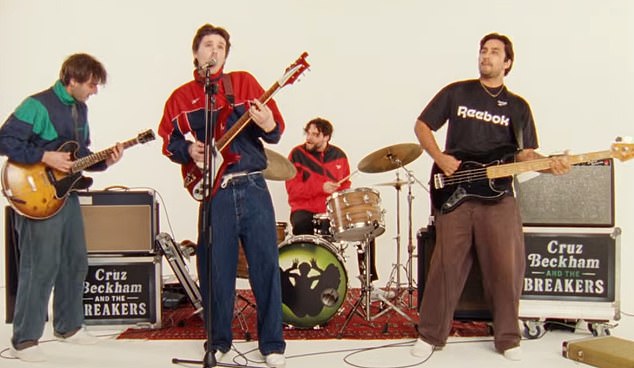 Cruz Beckham And The Breakers (pictured) have just been signed to DawBell, a big music PR agency