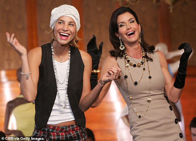 Lisa D’Amato was a contestant on the show when veteran supermodel Janice Dickinson, right, was one of the rotating judges
