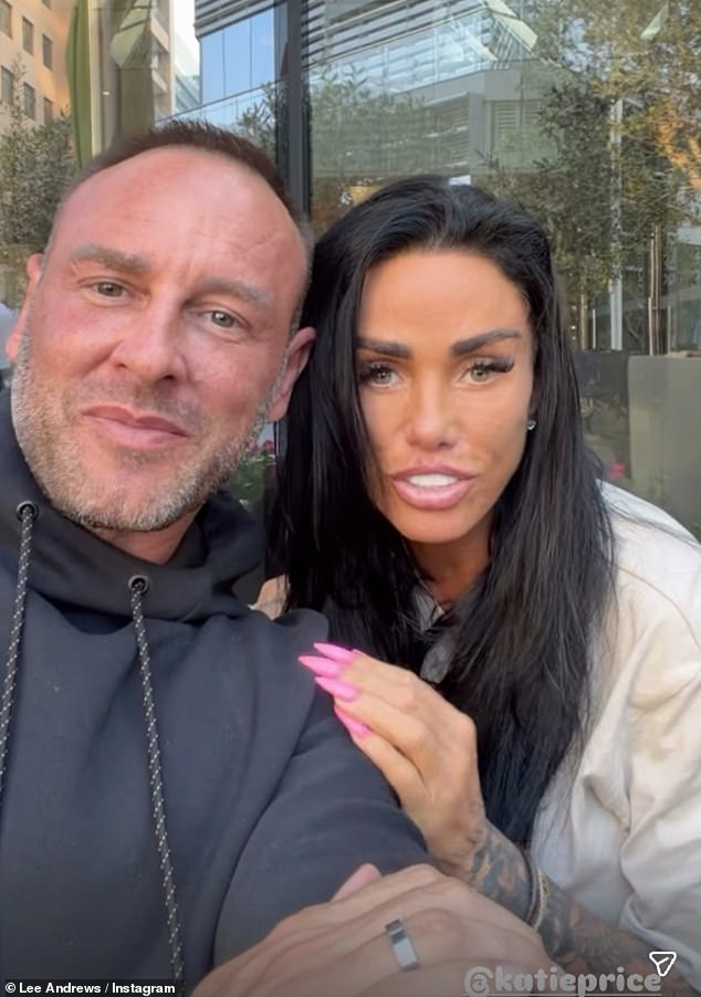 Katie Price has finally confirmed she isn't pregnant after sparking speculation she was expecting her sixth child with her new husband Lee Andrews