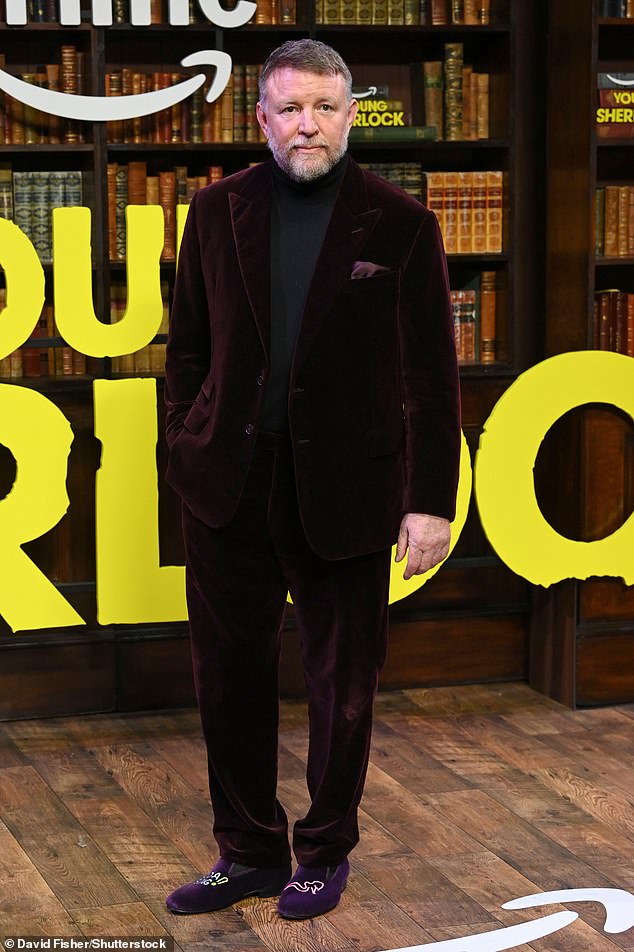 Guy, who is both a director and executive producer of the series, was also in attendance for the premiere, having previously fronted two films about the iconic detective