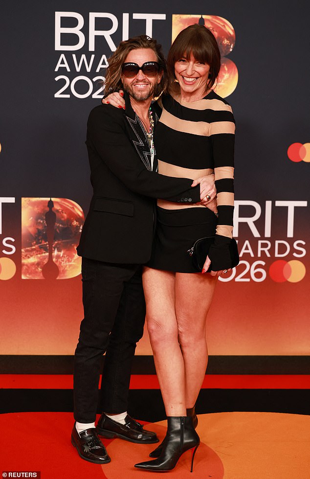 Davina McCall put on a loved-up display with her hairdresser husband Michael Douglas