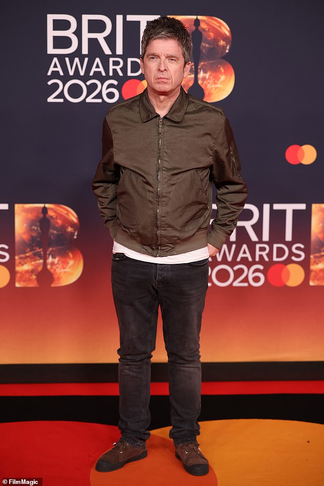 Noel Gallagher has been honoured as Songwriter of the Year