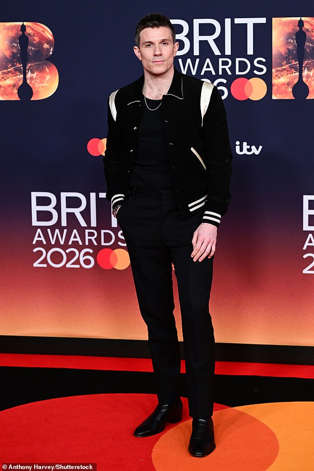 Big Brother host Will Best posed for a photo ahead of the ceremony