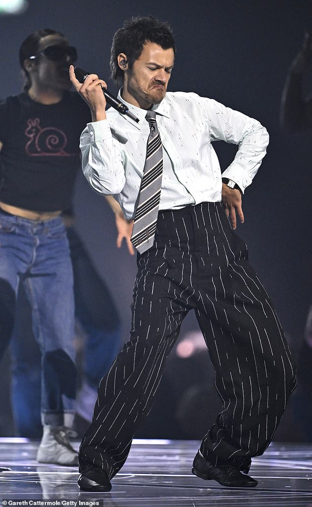 Harry, 32, send fans wild as he made his first red carpet appearance and much anticipated return to the stage following a three year career break