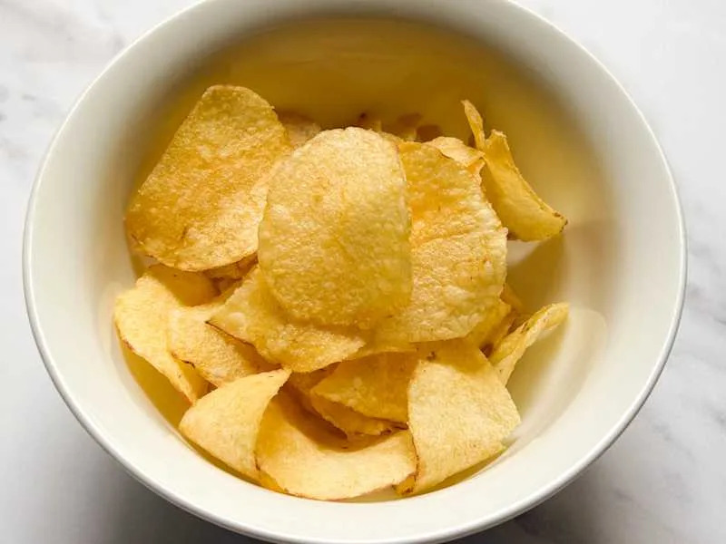 Tayto Cheese and Onion flavour crisps from Ireland