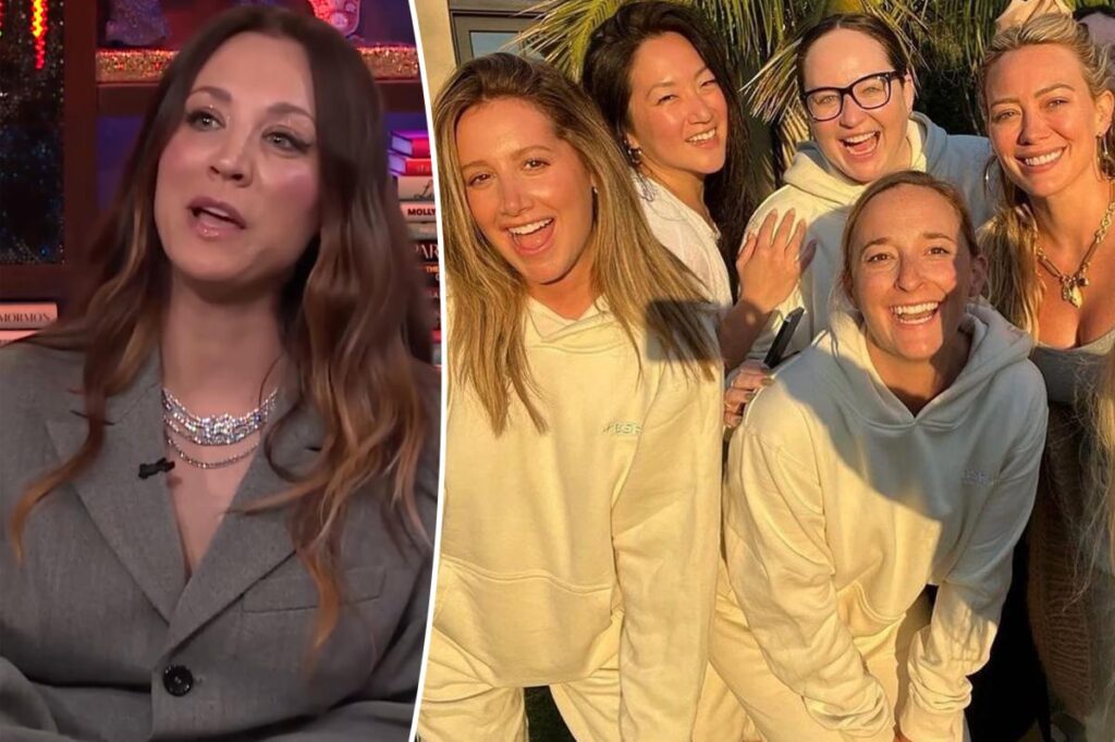 Kaley Cuoco eviscerates Ashley Tisdale over 'toxic' mom group drama