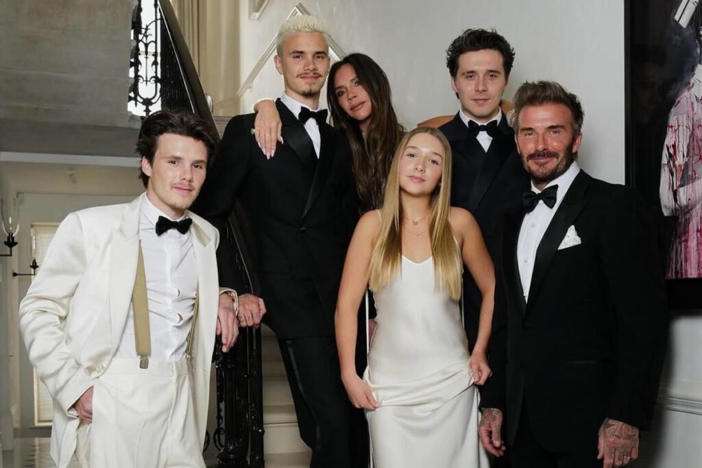 Harper Beckham, 14, sends love to brothers as family drama with Brooklyn rages on Harper Beckham, 14, sends love to brothers as family drama with Brooklyn rages on