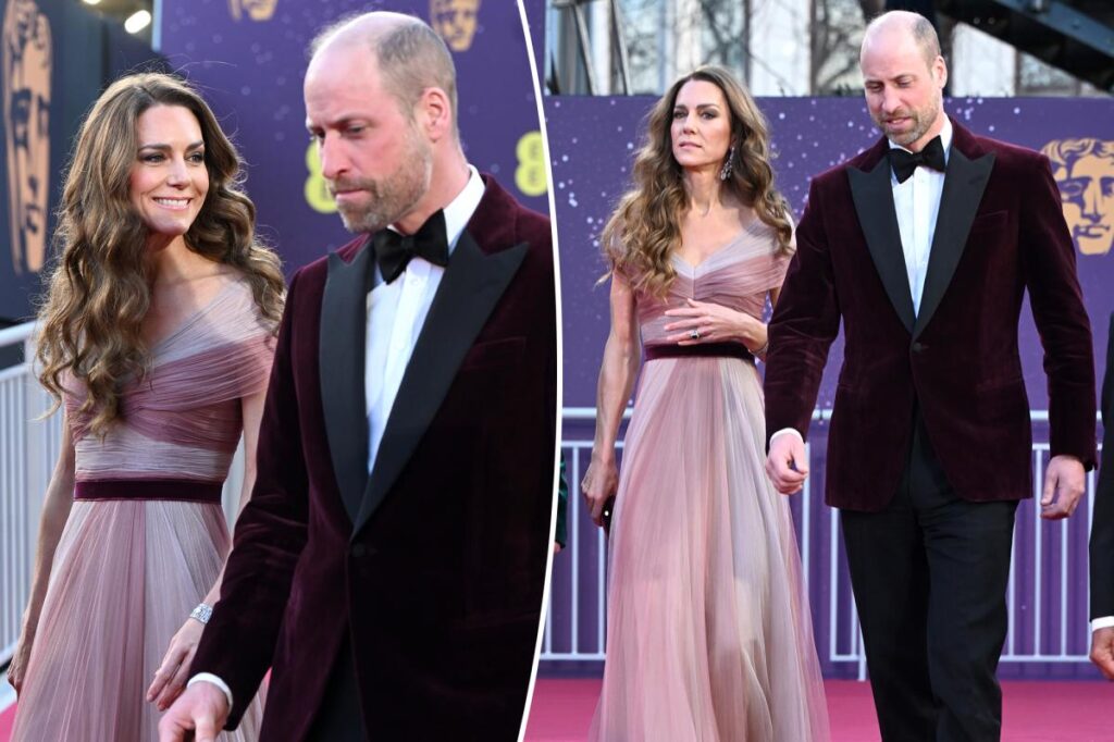 Kate Middleton, Prince William attend BAFTA Awards 2026 in first joint appearance since ex-Prince Andrew's arrest